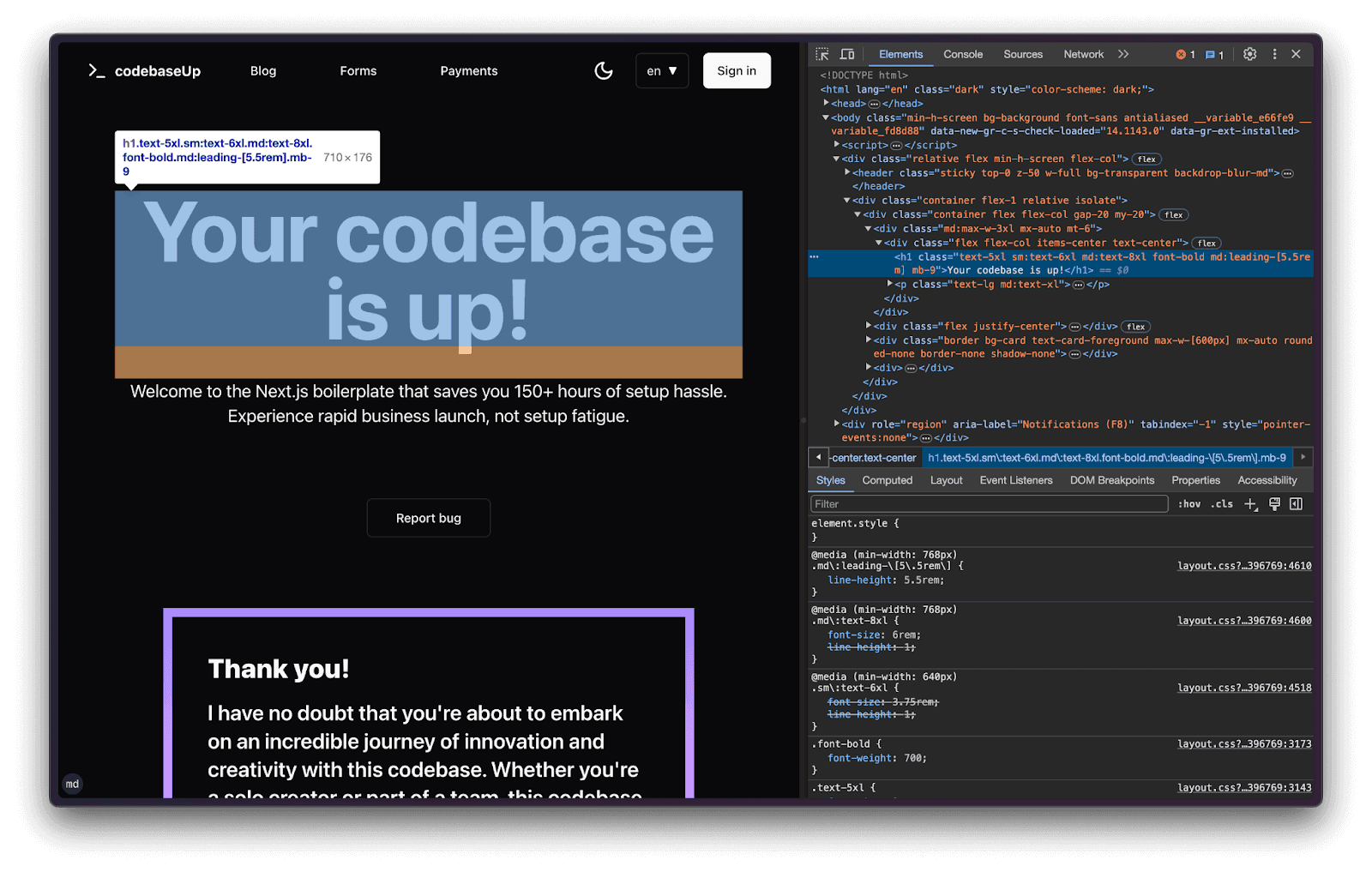 Chrome Dev Tools